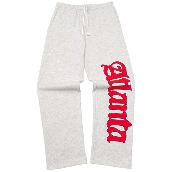 Sp5der Atlanta Sweatpants Heather Grey | Spider Worldwide - Picture 1 of 6